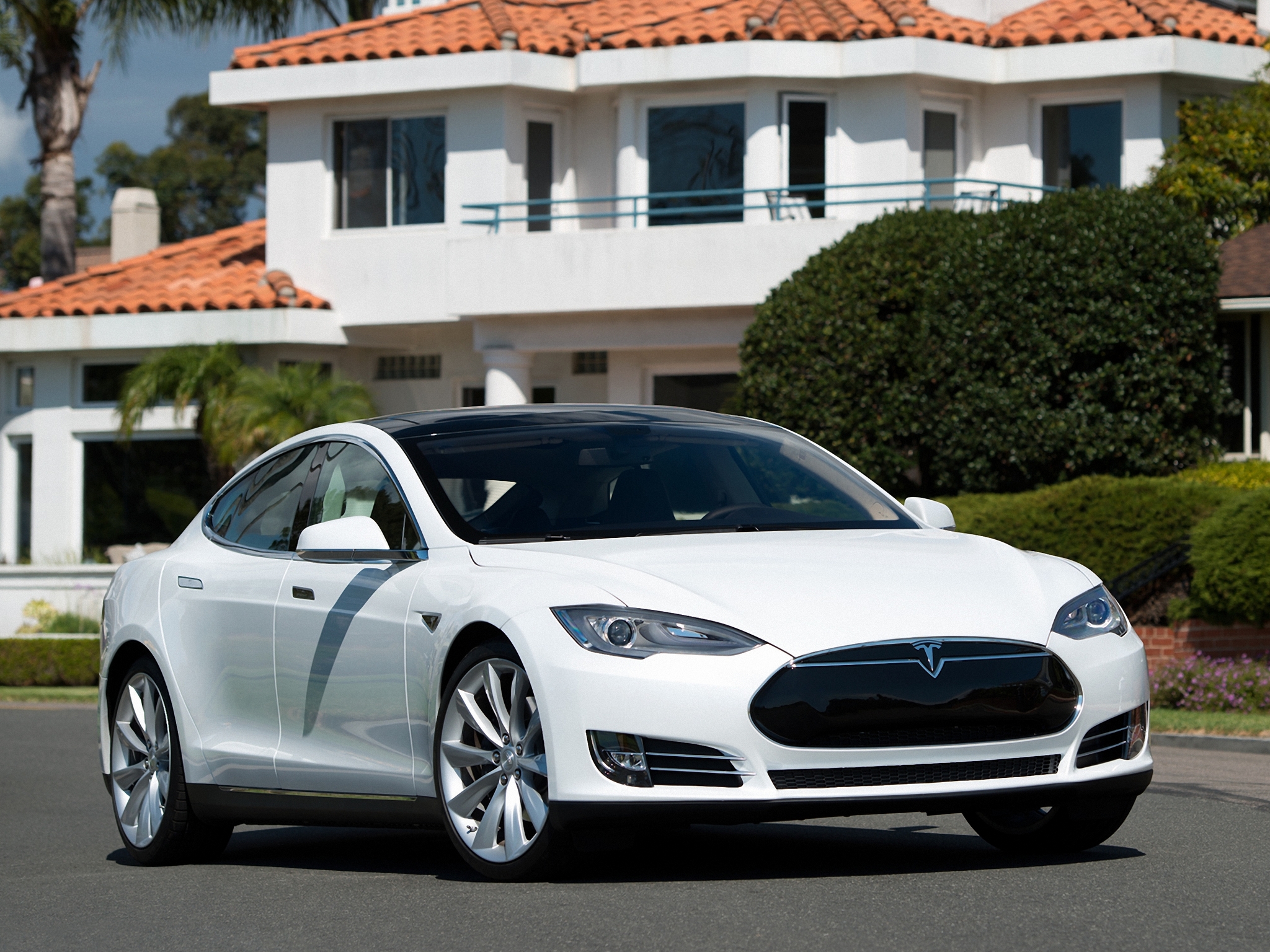 2012, Tesla, Model s, Supercar, Hq Wallpaper