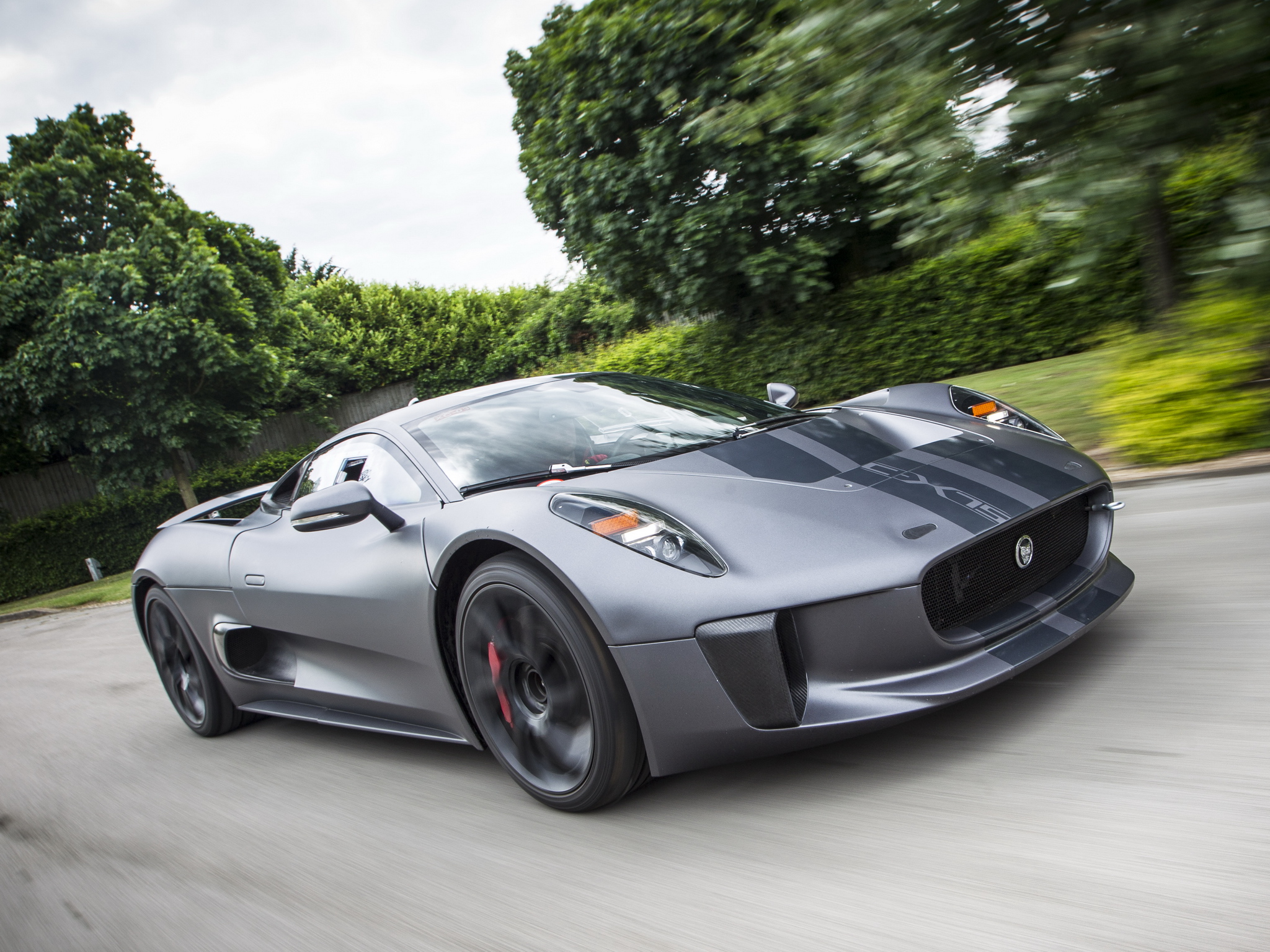 2013, Jaguar, C x75, Hybrid, Prototype, Supercar, Ga Wallpaper