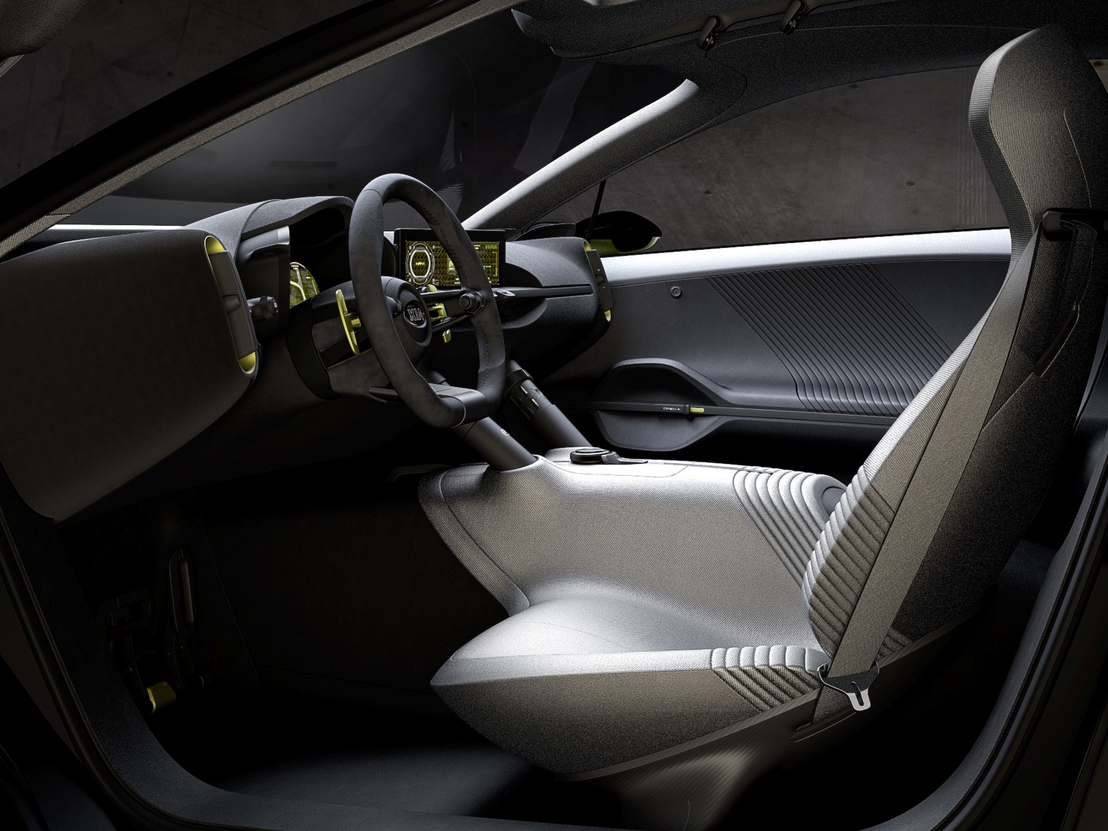 2013, Kia, Niro, Concept, Suv, Interior Wallpaper