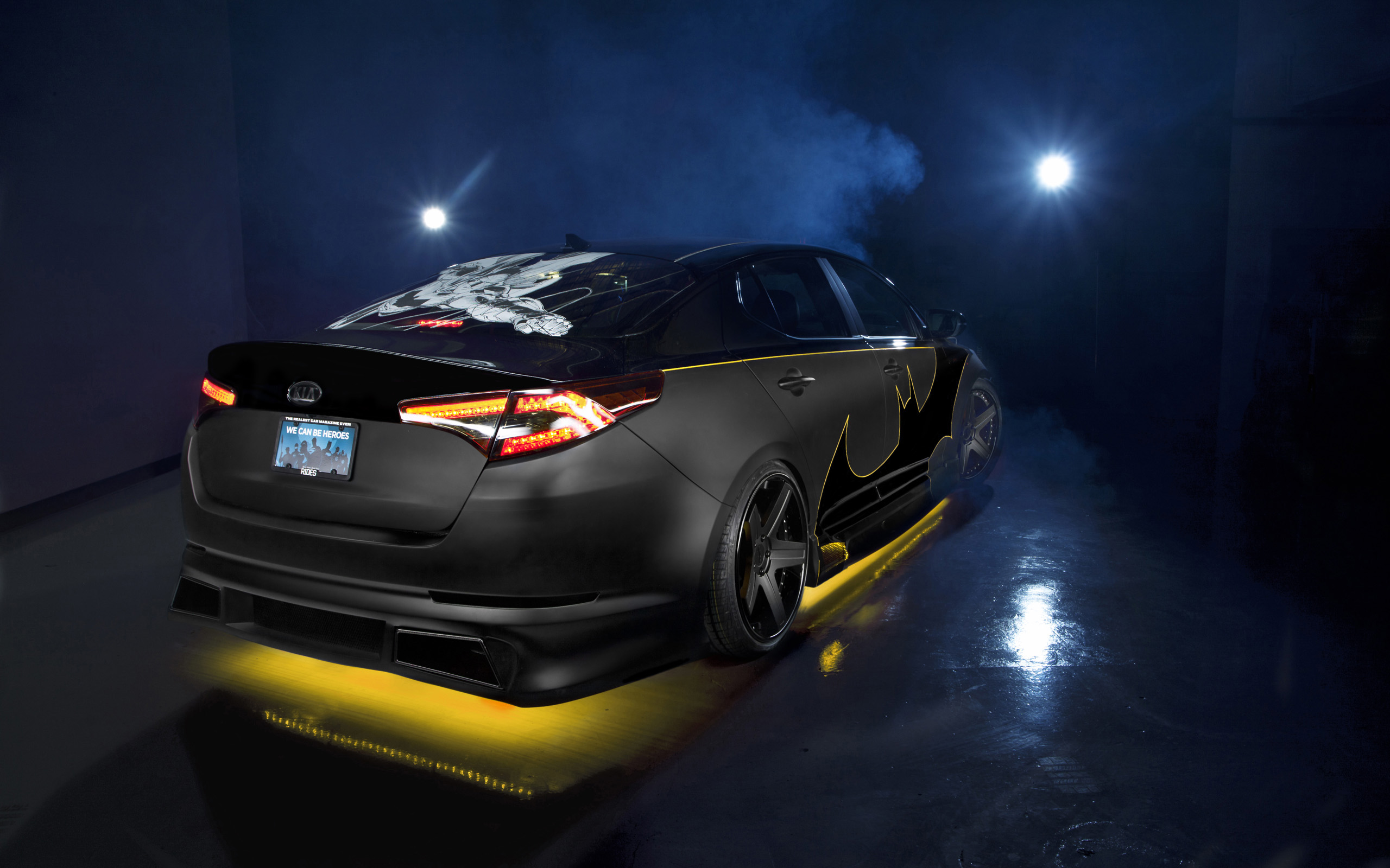 2012, Kia, Batman, Optima, S x, Limited, Tuning, Concept, Superhero, Comics Wallpaper