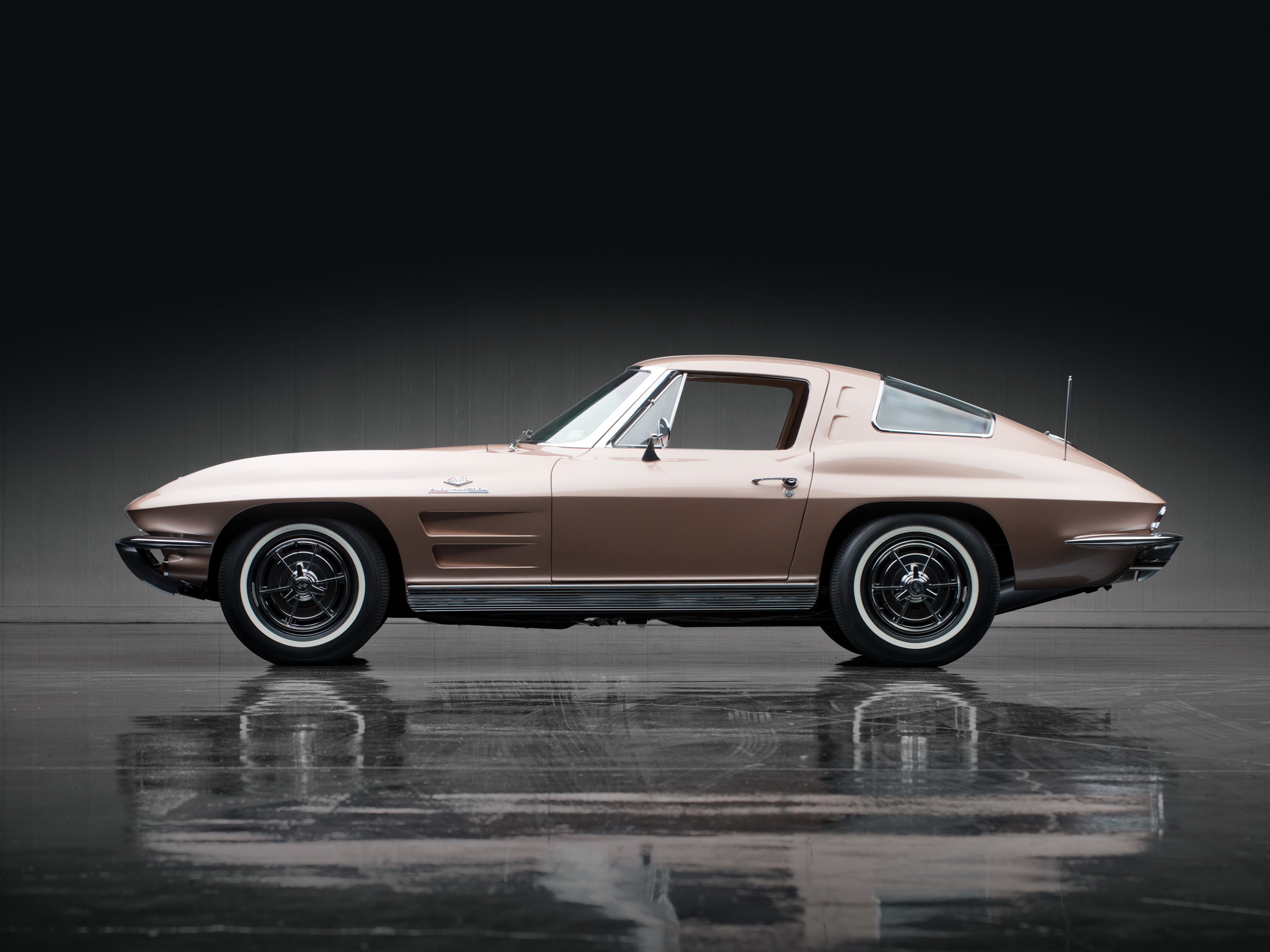 1963, Chevrolet, Corvette, Sting, Ray, L84, 327, Fuel, Injection, C 2, Supercar, Muscle, Classic, Hr Wallpaper