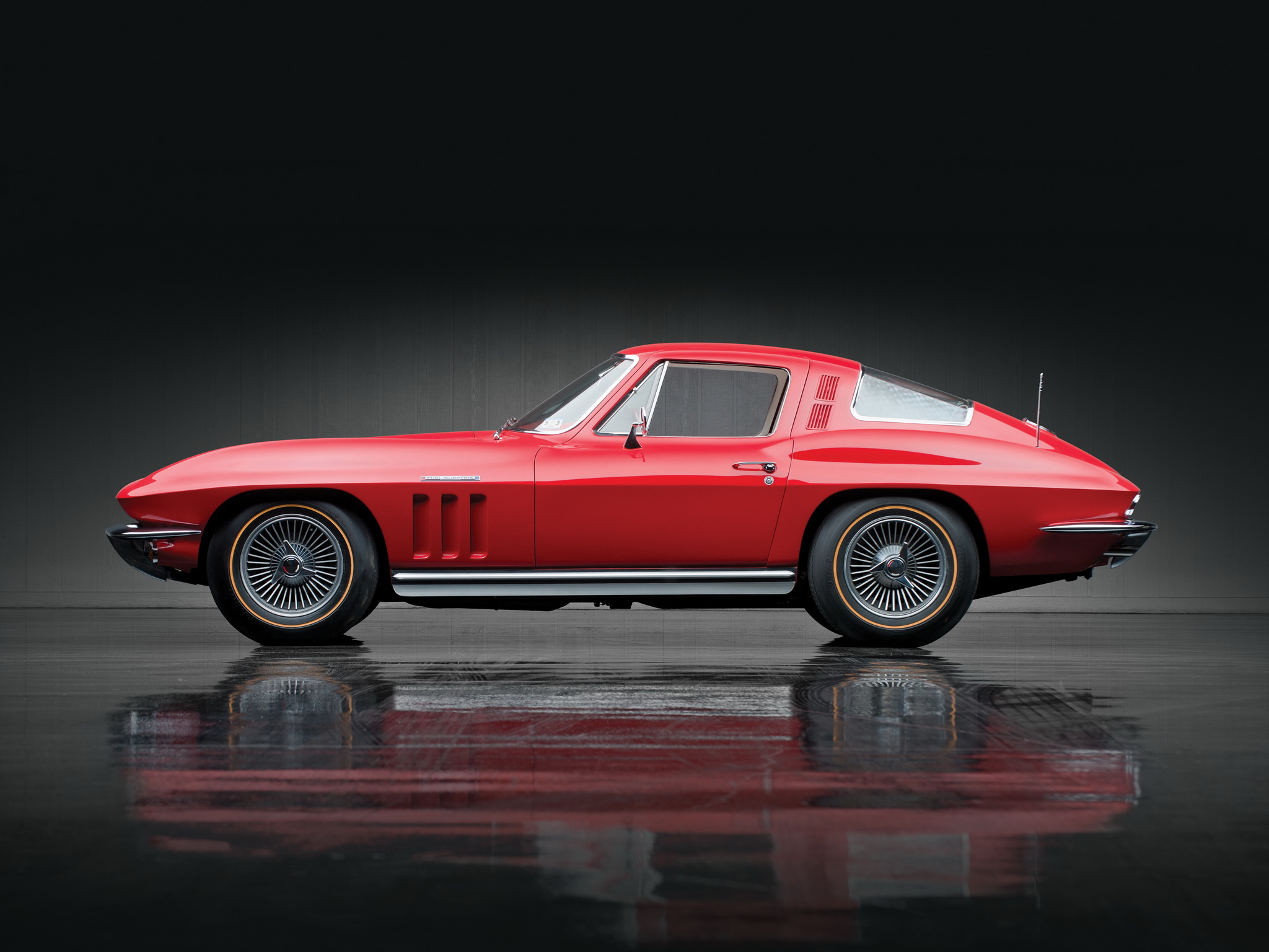 1965, Chevrolet, Corvette, Sting, Ray, L84, 327, Fuel, Injection, C 2, Supercar, Muscle, Classic, Gh Wallpaper