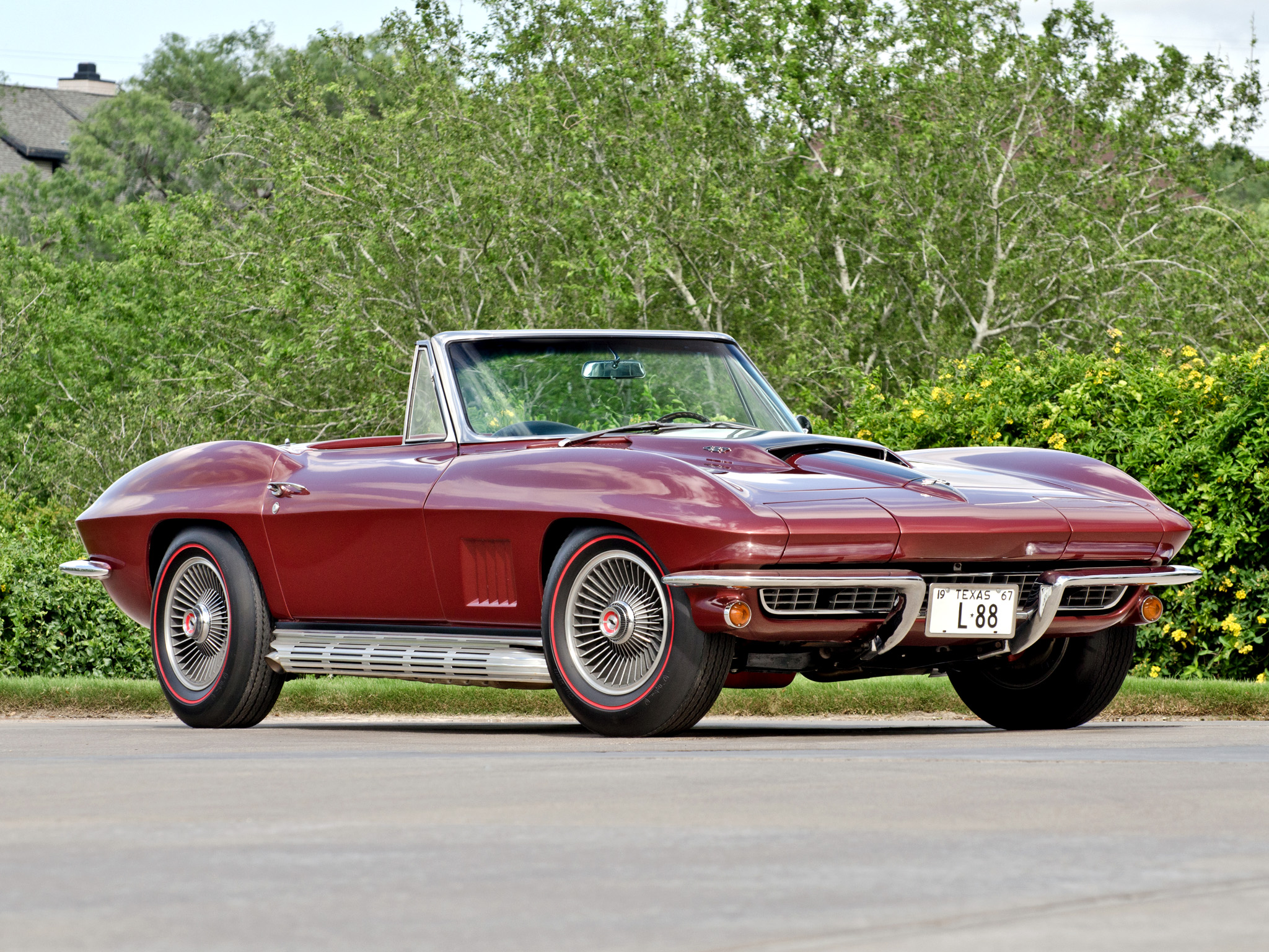 1967, Chevrolet, Corvette, Sting, Ray, L88, 427, Convertible, C 2, Supercar, Muscle, Classic, Fg Wallpaper