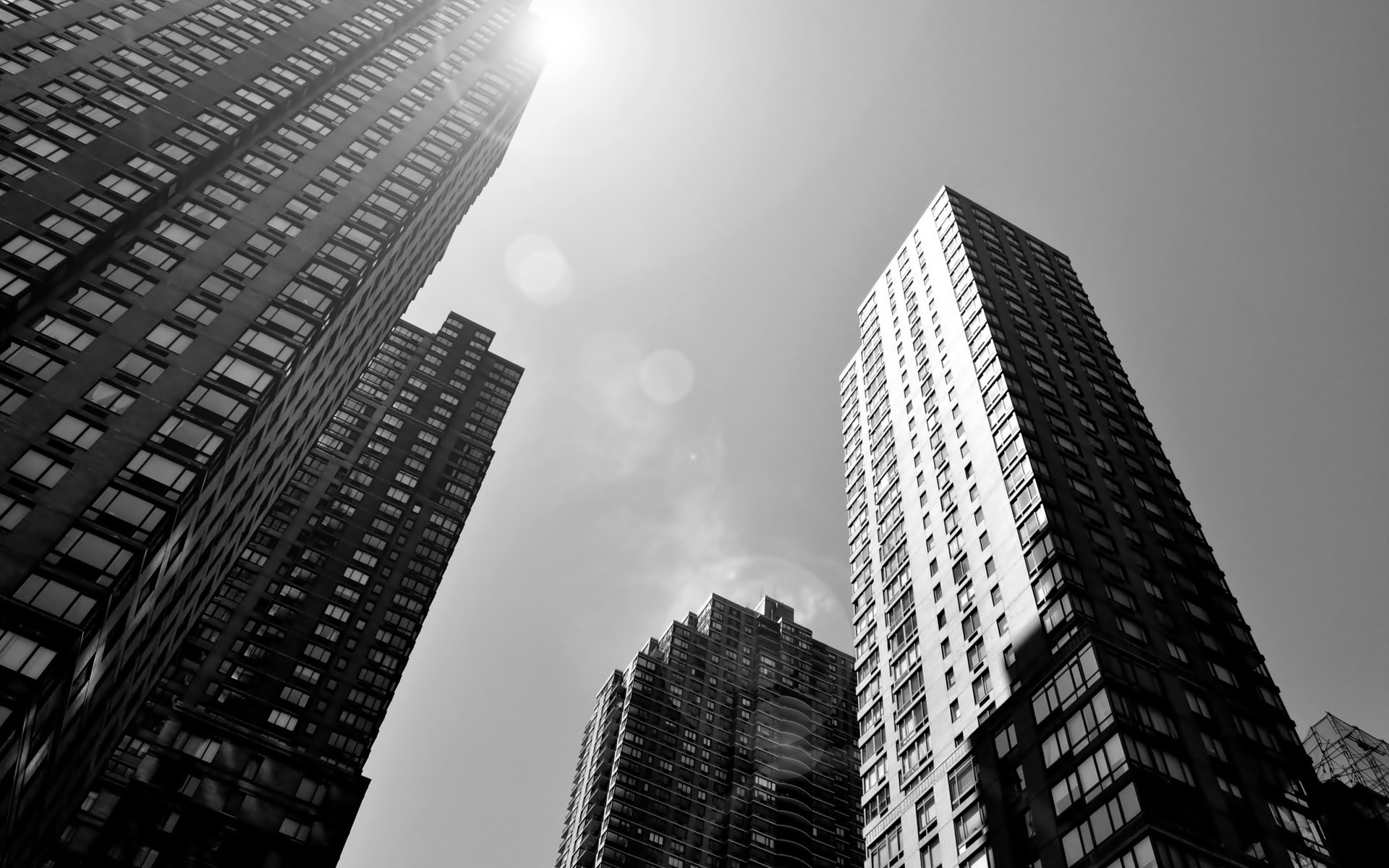 black, And, White, Cityscapes, Architecture, Buildings, Skyscrapers ...