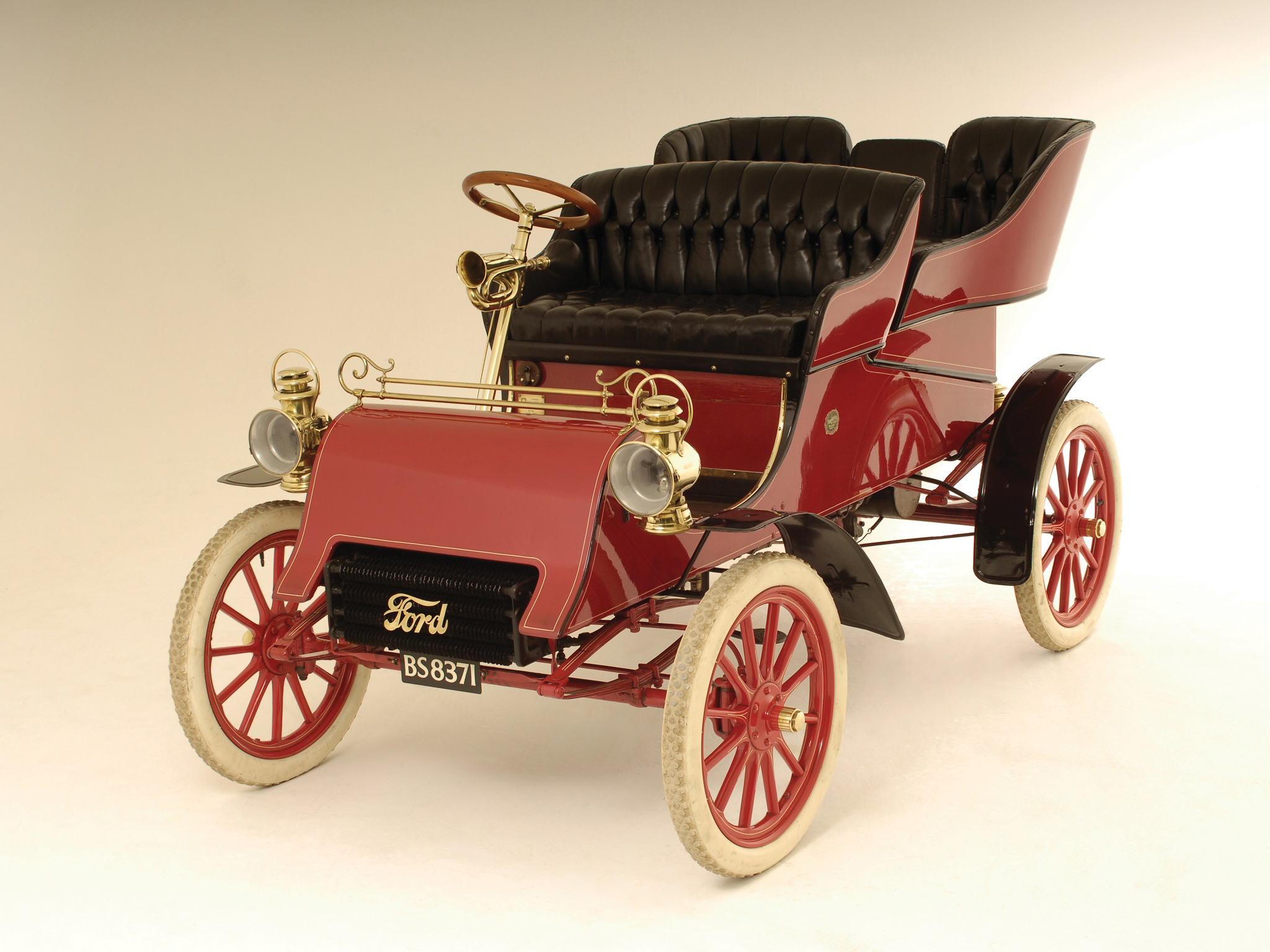 1903, Ford, Model a, Tonneau, Retro Wallpaper