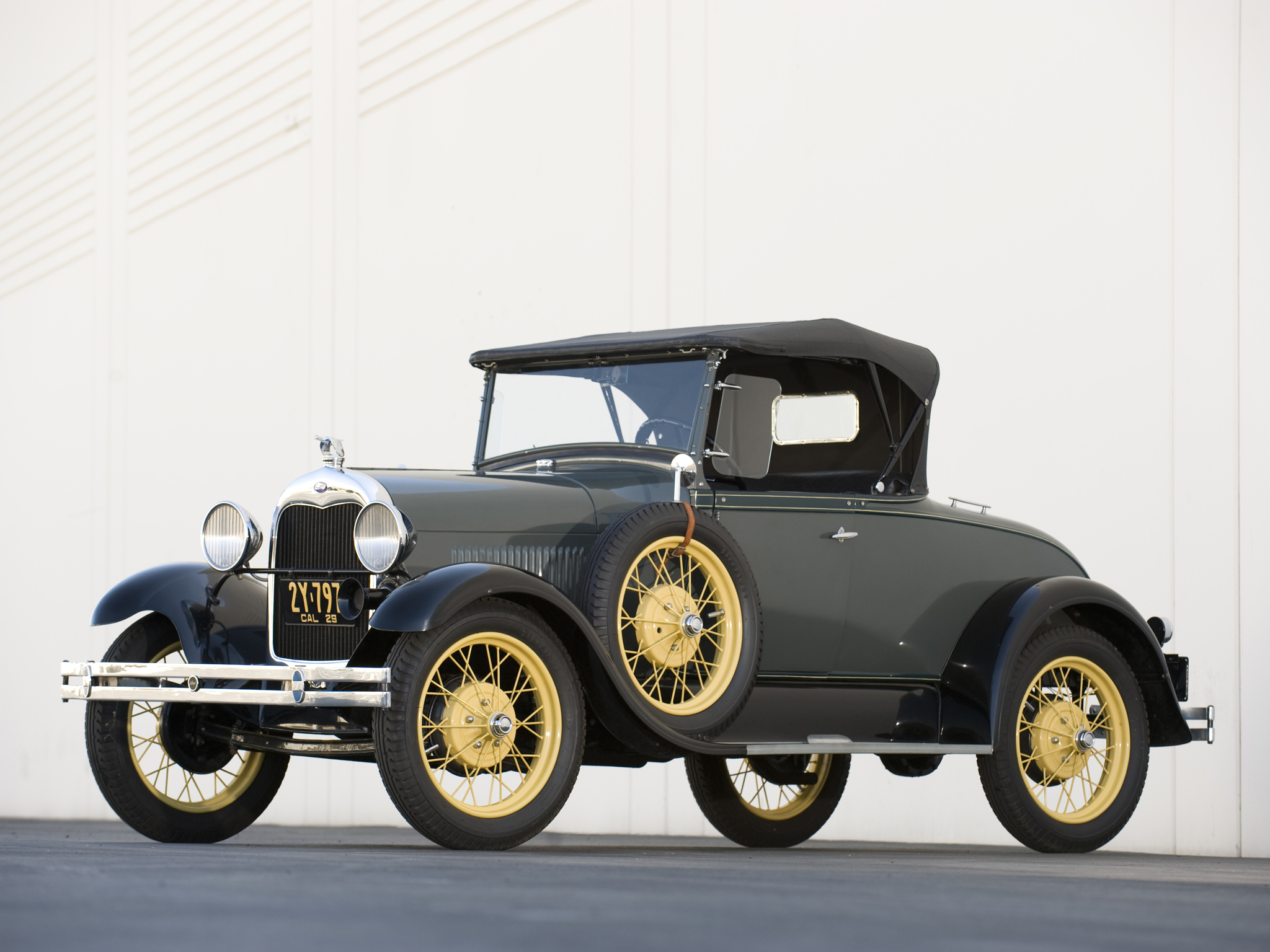 1927, Ford, Model a, Roadster, Retro Wallpaper