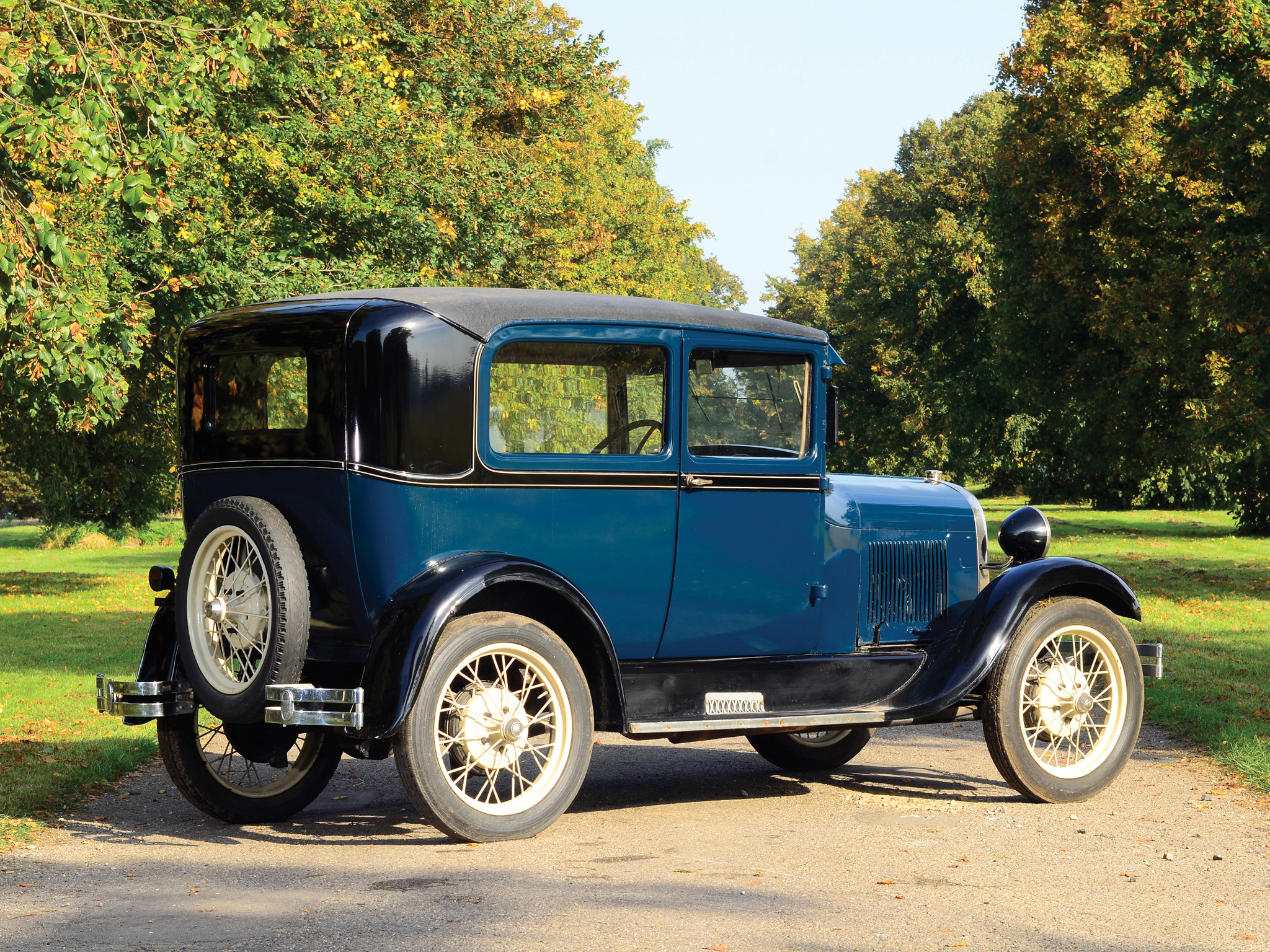 1927, Ford, Model a, Tudor, Sedan, 55d Wallpaper