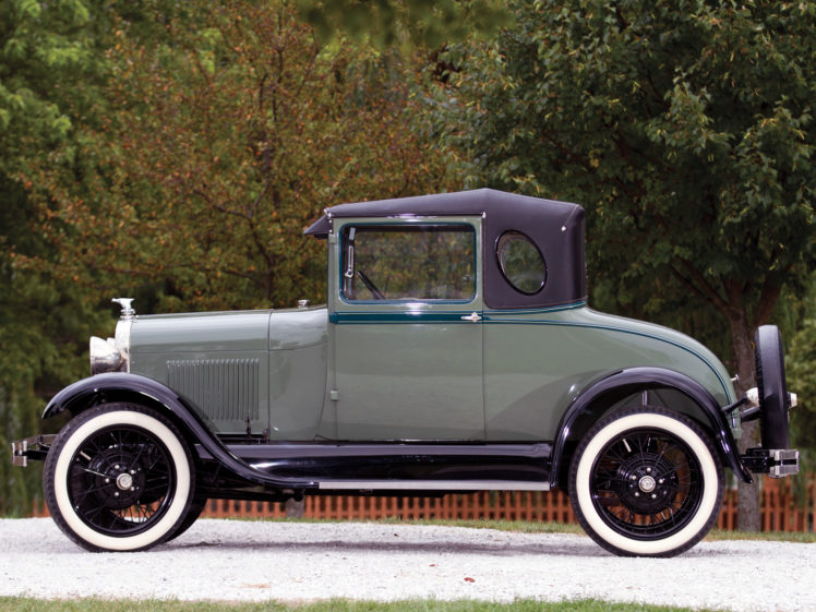 1929, Ford, Model a, Business, Coupe, 54a, Retro HD Wallpaper Desktop Background