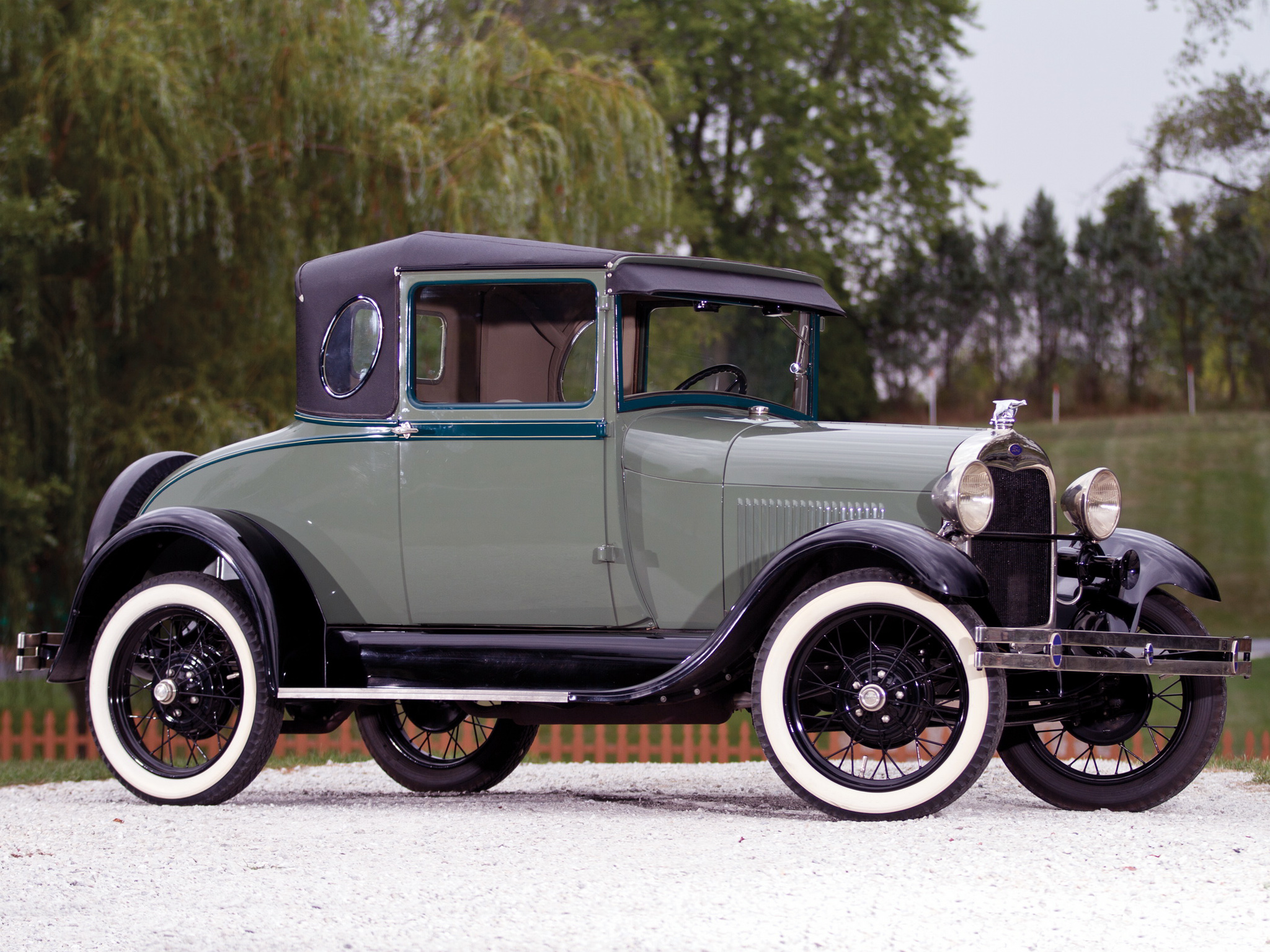 1929, Ford, Model a, Business, Coupe, 54a, Retro Wallpaper
