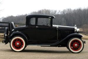 1930, Ford, Model a, 5 window, Coupe, 45b, Retro, Fe