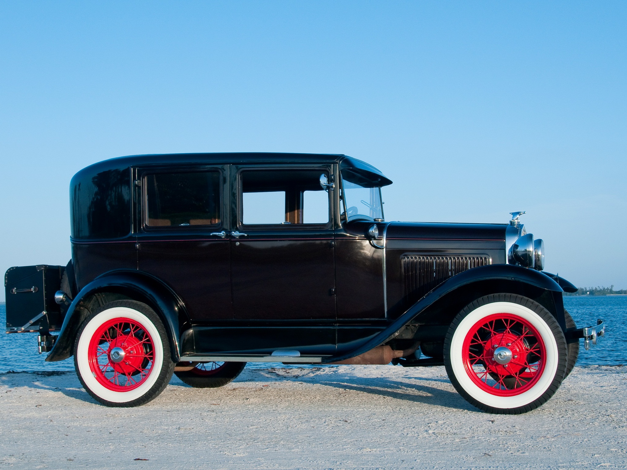 1930, Ford, Model a, Fordor, Sedan, 170di, Retro Wallpaper