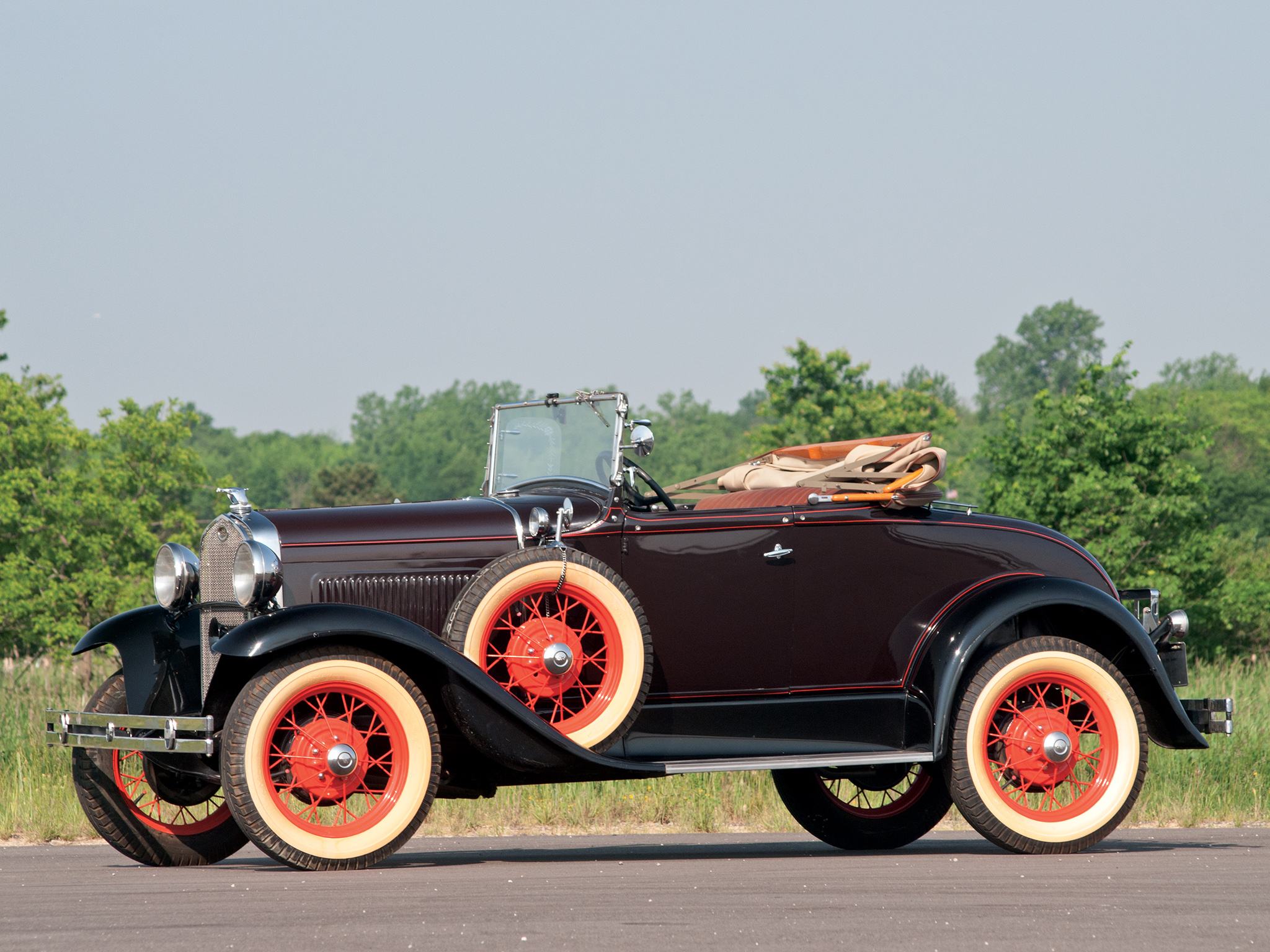 1930, Ford, Model a, Roadster, 40di, Retro, He Wallpaper