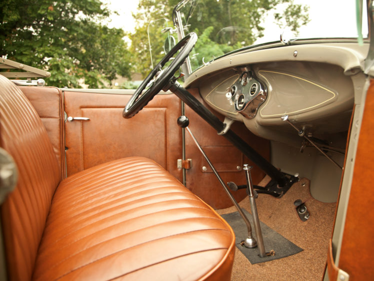 1930, Ford, Model a, Roadster, 40di, Retro, Interior HD Wallpaper Desktop Background
