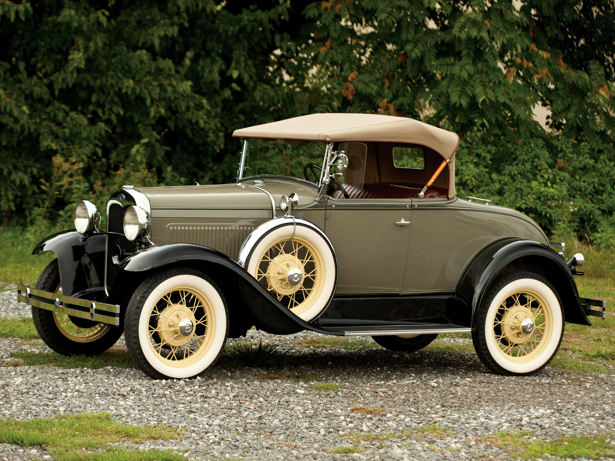 1930, Ford, Model a, Roadster, 40di, Retro Wallpaper
