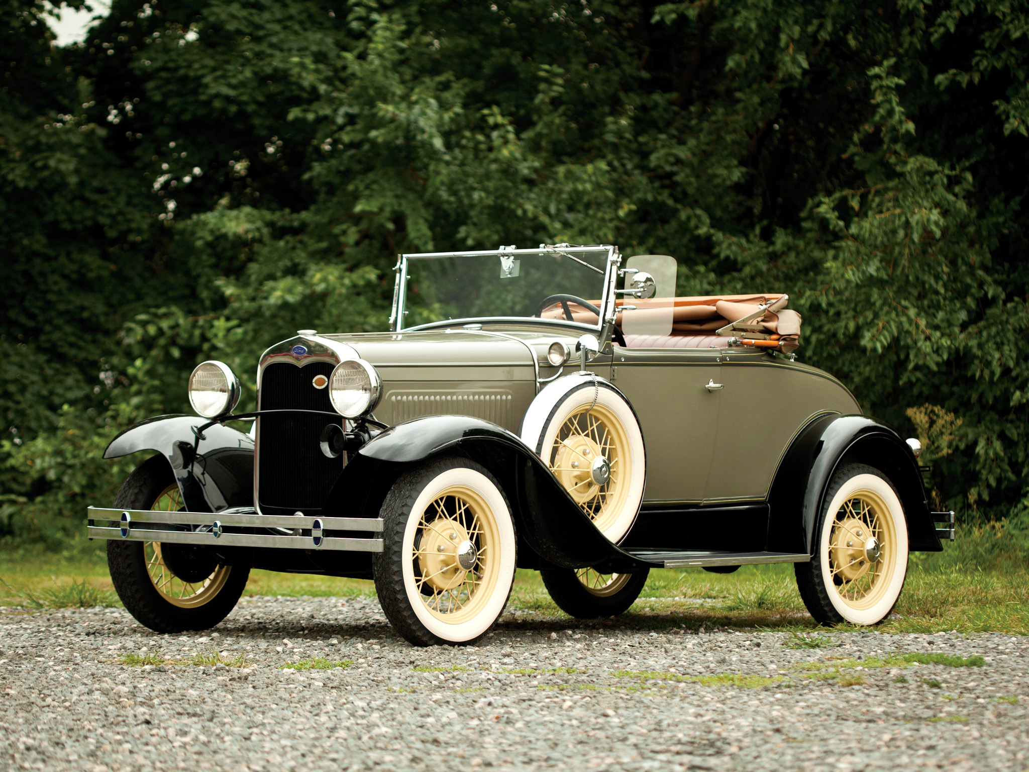 1930, Ford, Model a, Roadster, 40di, Retro Wallpaper