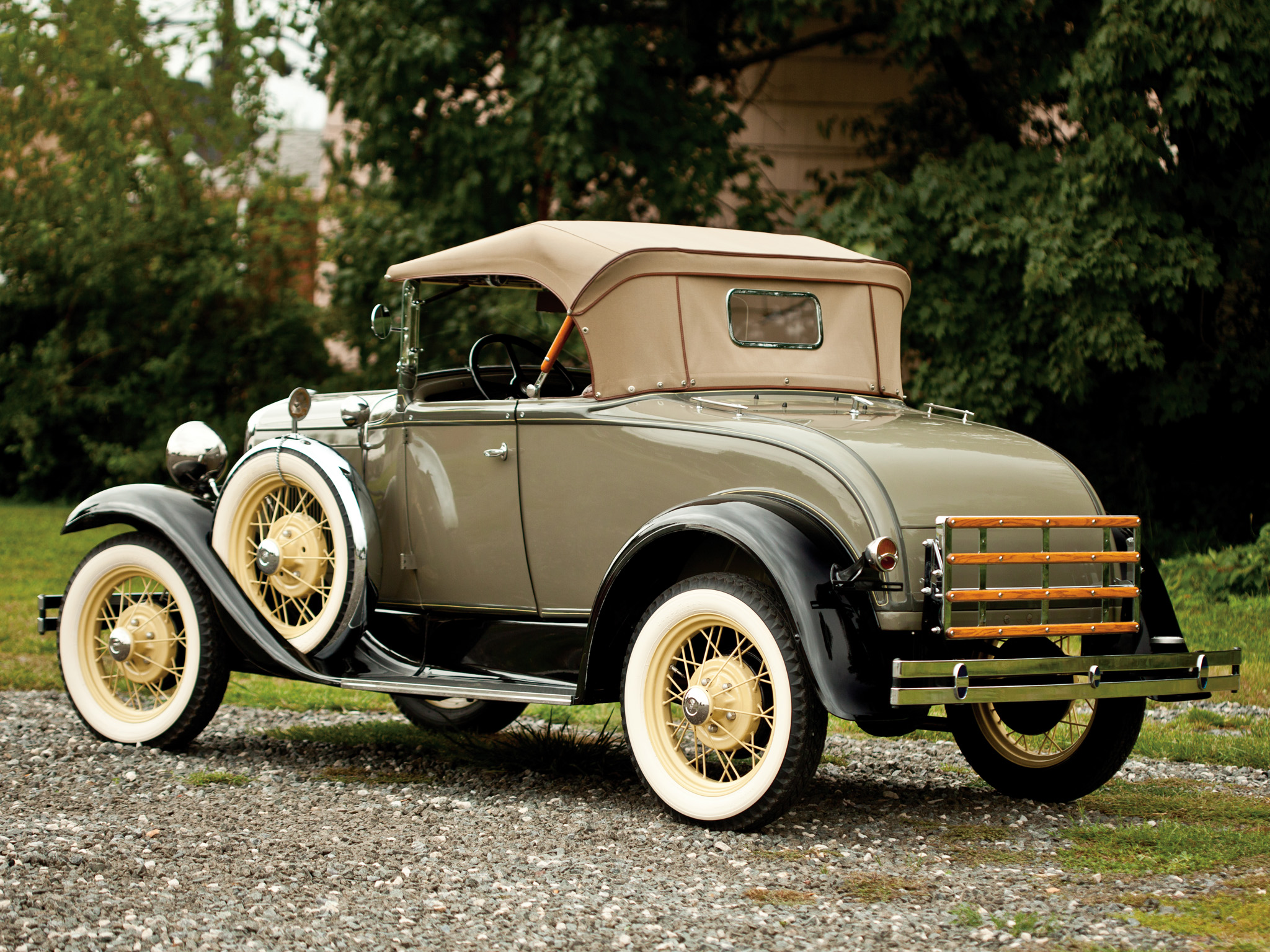 1930, Ford, Model a, Roadster, 40di, Retro Wallpaper