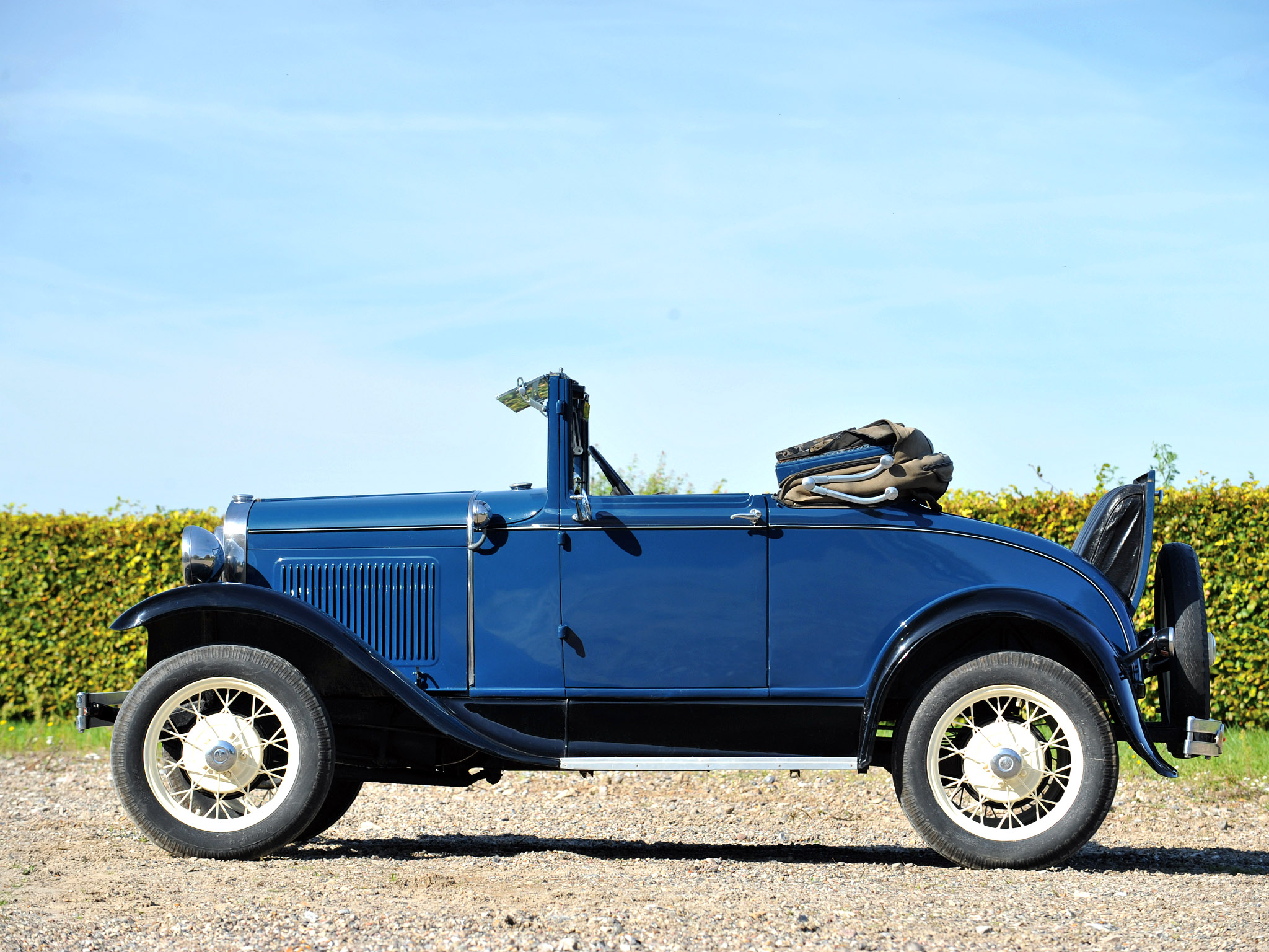 1930, Ford, Model a, Roadster, 40di, Retro Wallpaper