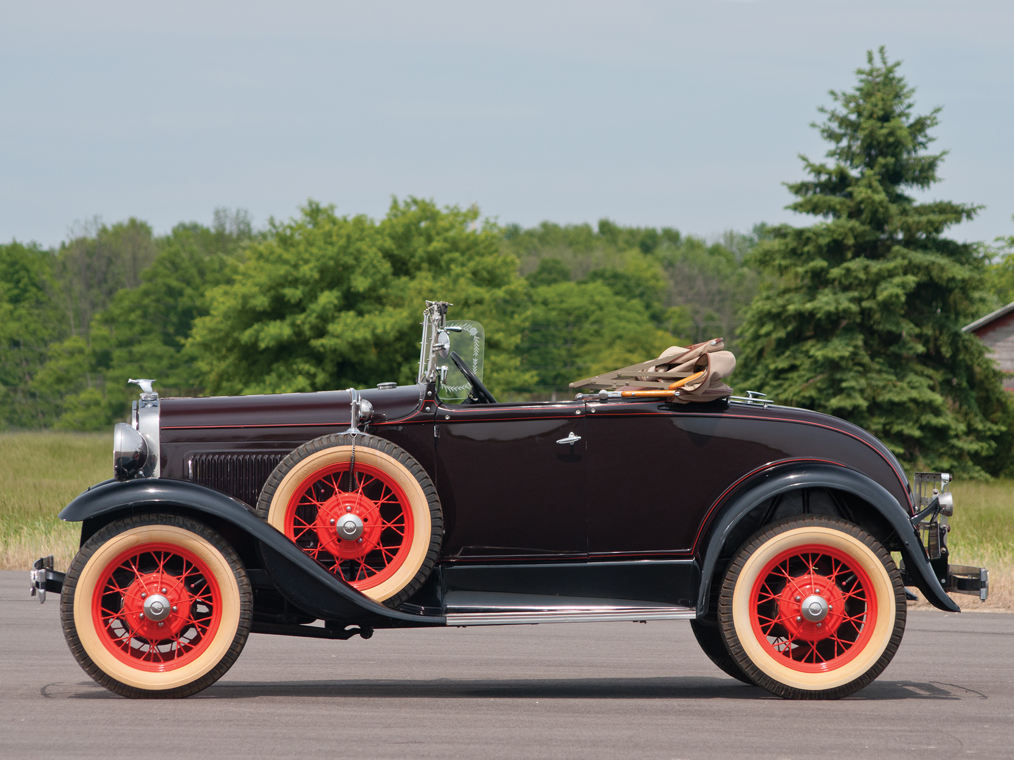 1930, Ford, Model a, Roadster, 40di, Retro, Wheel Wallpaper