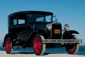 1930, Ford, Model a, Tudor, Sedan, 55b, Retro