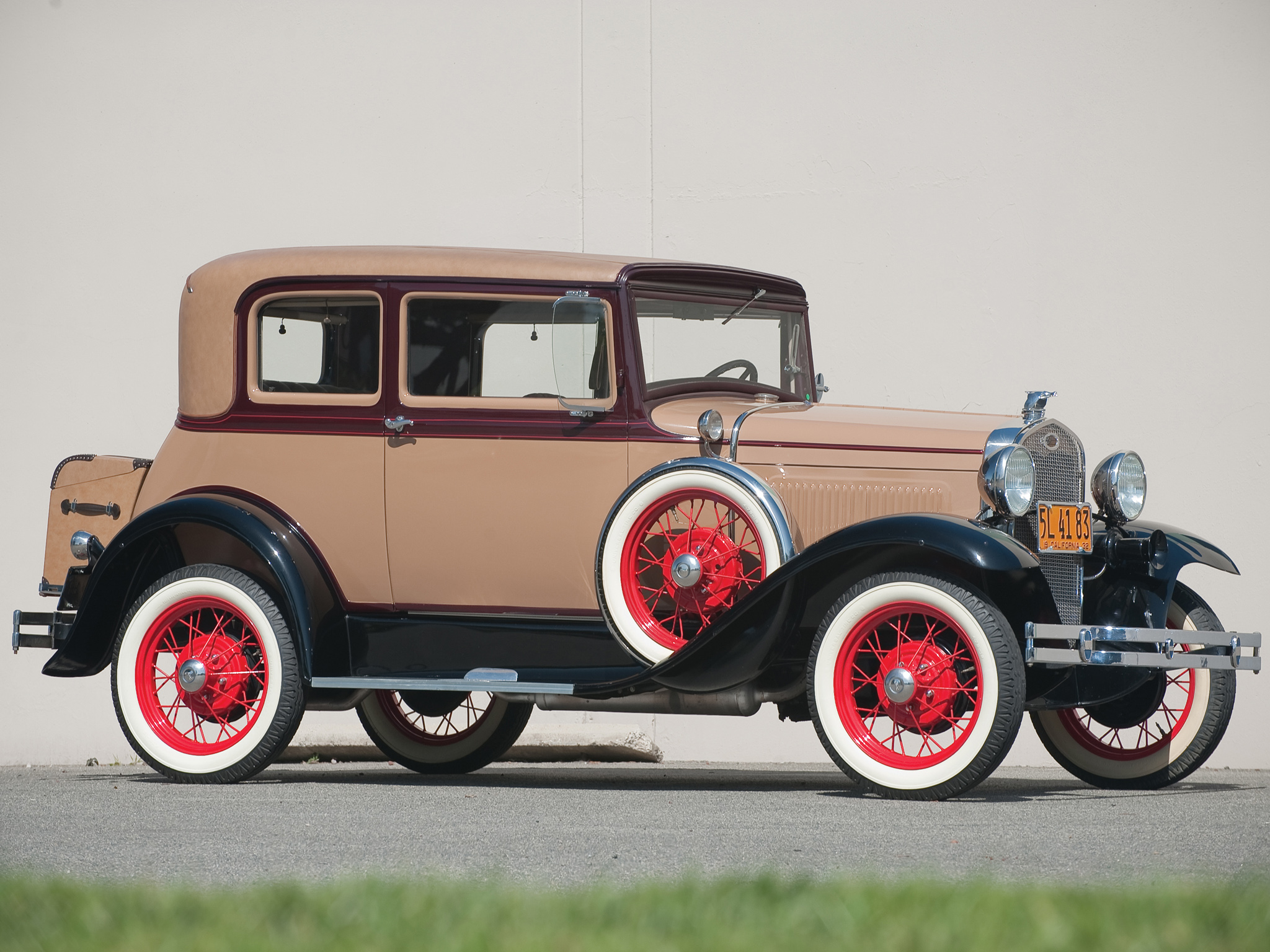 1930, Ford, Model a, Victoria, 190b, Retro Wallpaper
