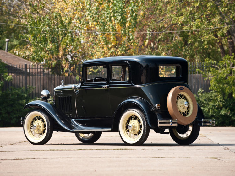 1930, Ford, Model a, Victoria, 190b, Retro HD Wallpaper Desktop Background