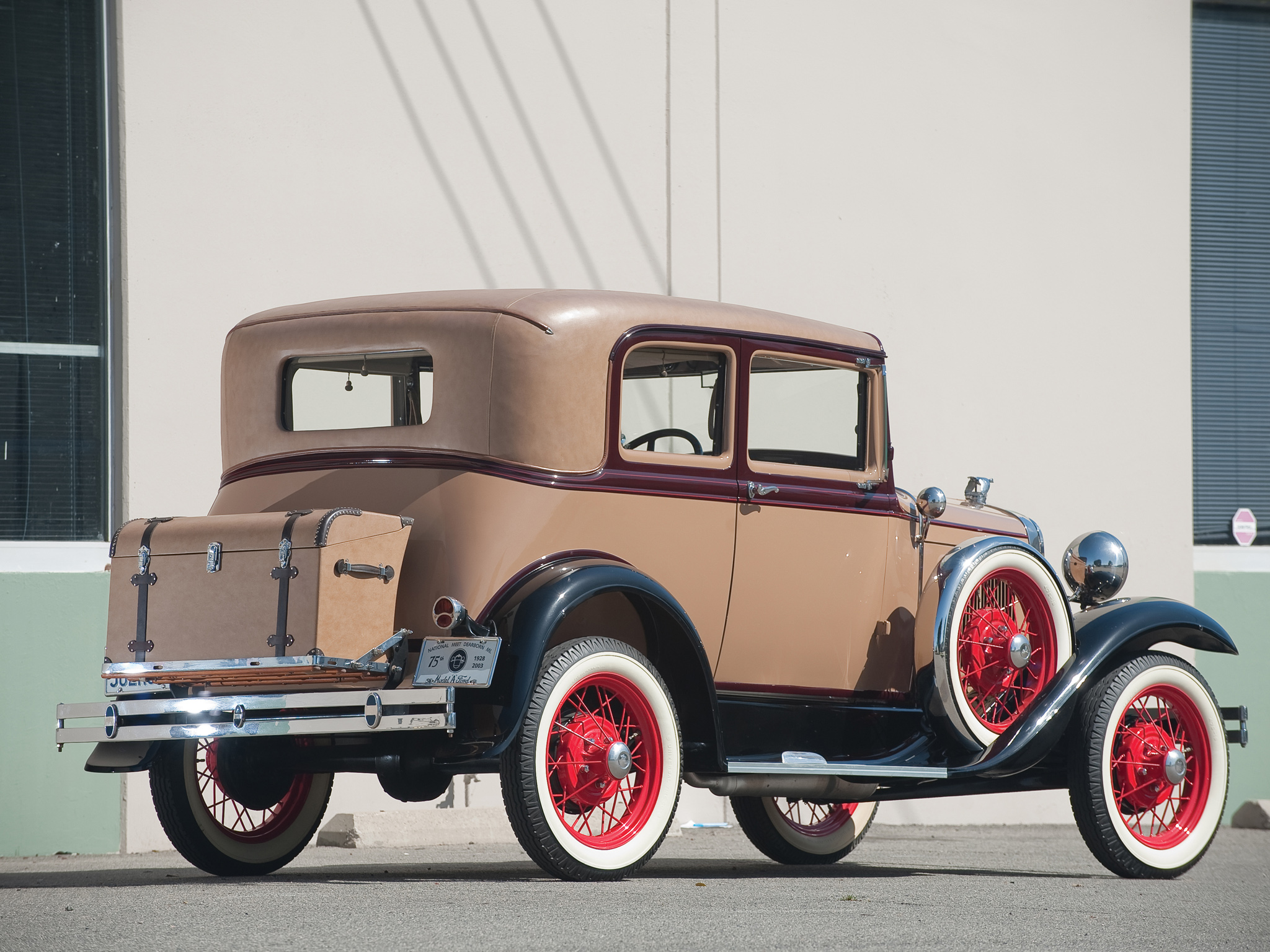 1930, Ford, Model a, Victoria, 190b, Retro Wallpaper
