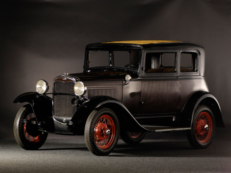 1930, Ford, Model a, Victoria, 190b, Retro HD Wallpaper Desktop Background