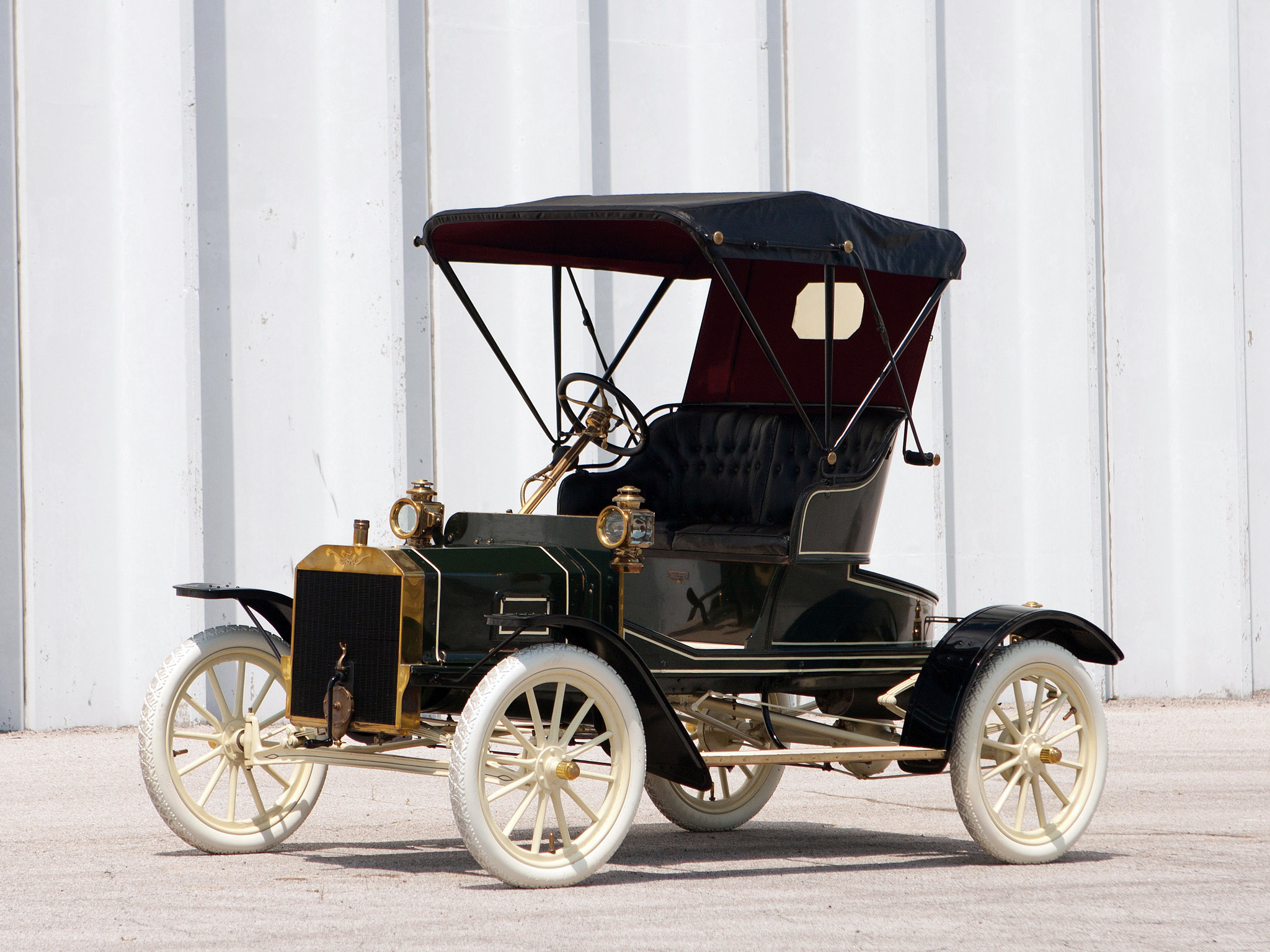 1906, Ford, Model n, Runabout, Retro, Hr Wallpaper