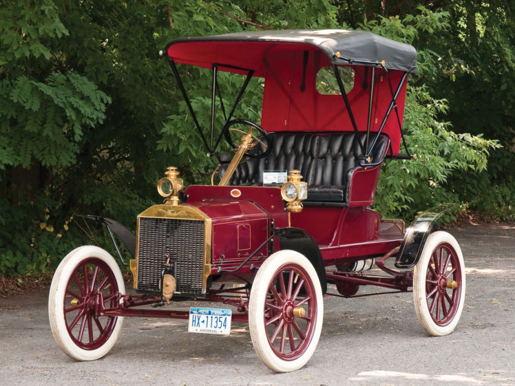 1906, Ford, Model n, Runabout, Retro HD Wallpaper Desktop Background