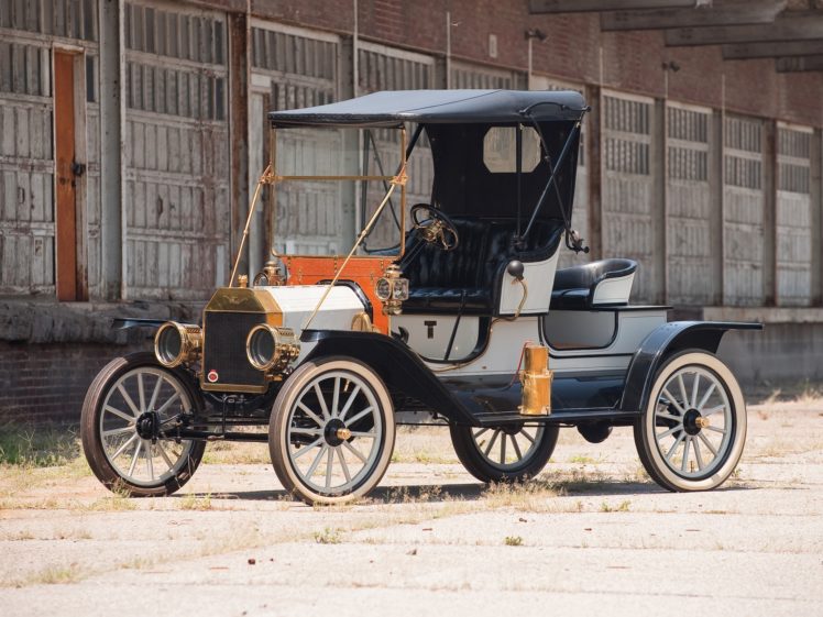 1909, Ford, Model t, Roadster, Retro HD Wallpaper Desktop Background