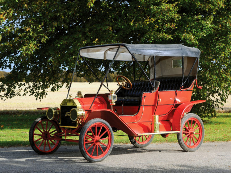 1909, Ford, Model t, Touring, Retro, Gd HD Wallpaper Desktop Background