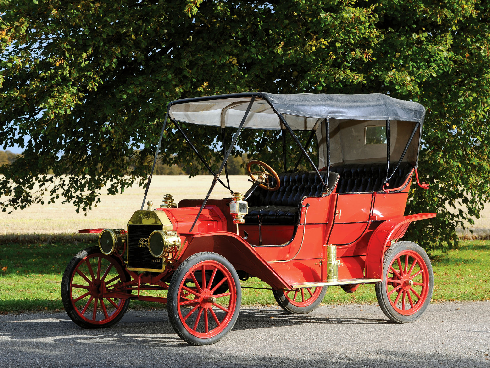 1909, Ford, Model t, Touring, Retro, Gd Wallpaper