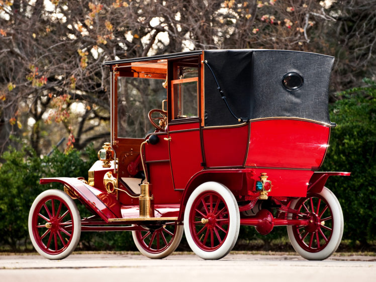 1909, Ford, Model t, Towncar, Retro HD Wallpaper Desktop Background