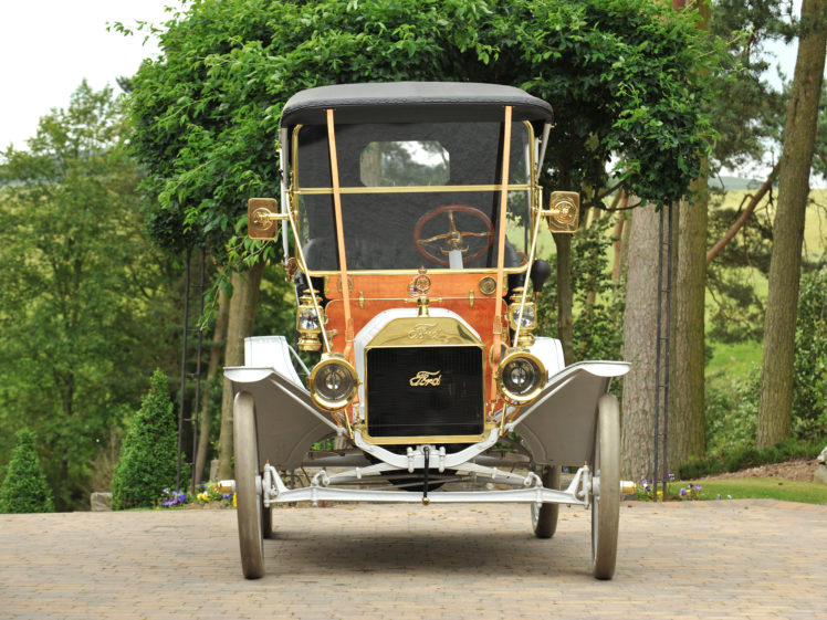 1911, Ford, Model t, Runabout, Retro HD Wallpaper Desktop Background