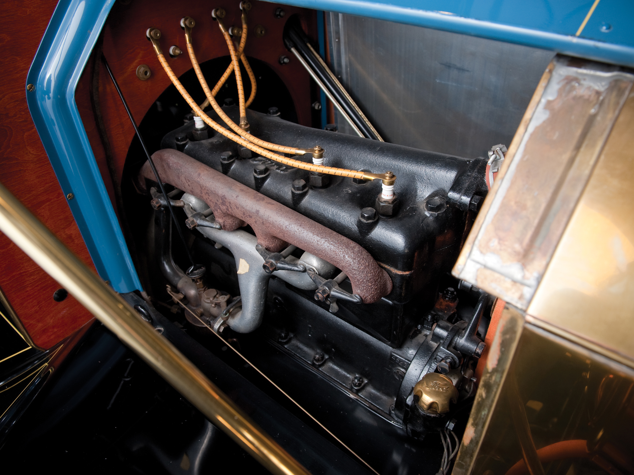 1911, Ford, Model t, Tourabout, Retro, Engine Wallpaper