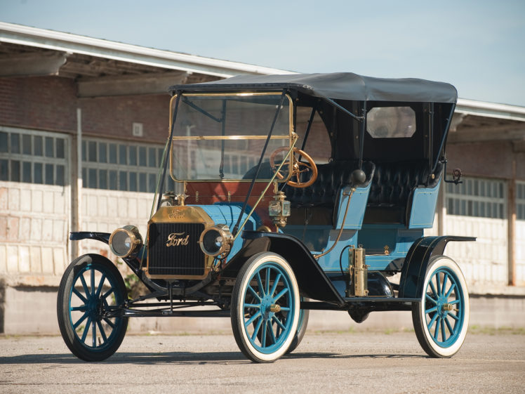 1911, Ford, Model t, Tourabout, Retro HD Wallpaper Desktop Background