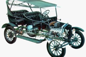 1913, Ford, Model t, Touring, Retro, Engine, Interior