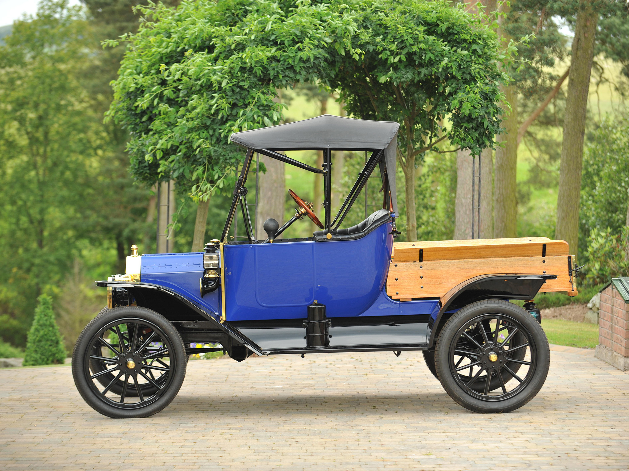 1914, Ford, Model t, Pickup, Retro Wallpaper
