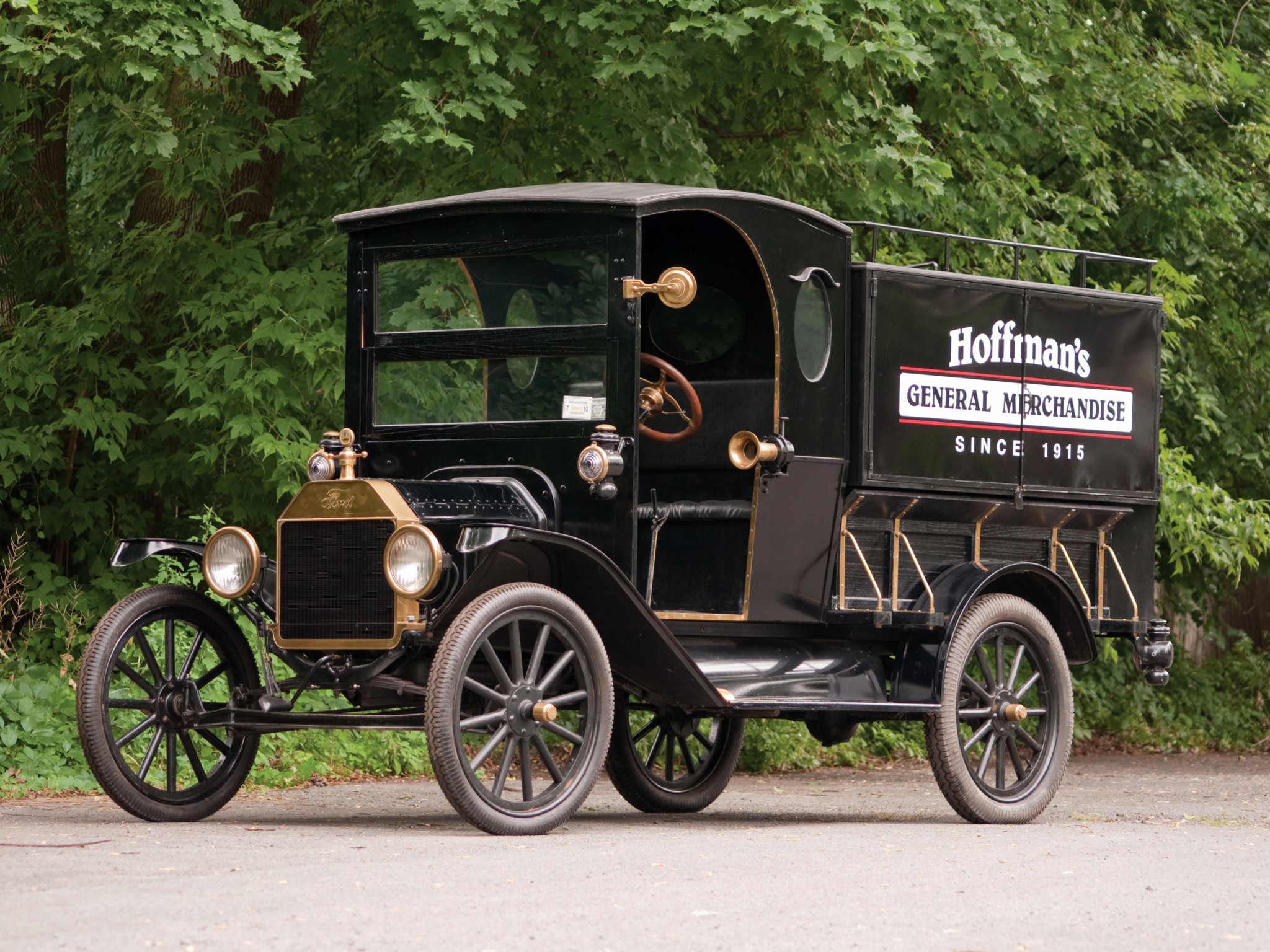 1917, Ford, Model t, Peddlers, Wagon, Retro, Transport Wallpaper