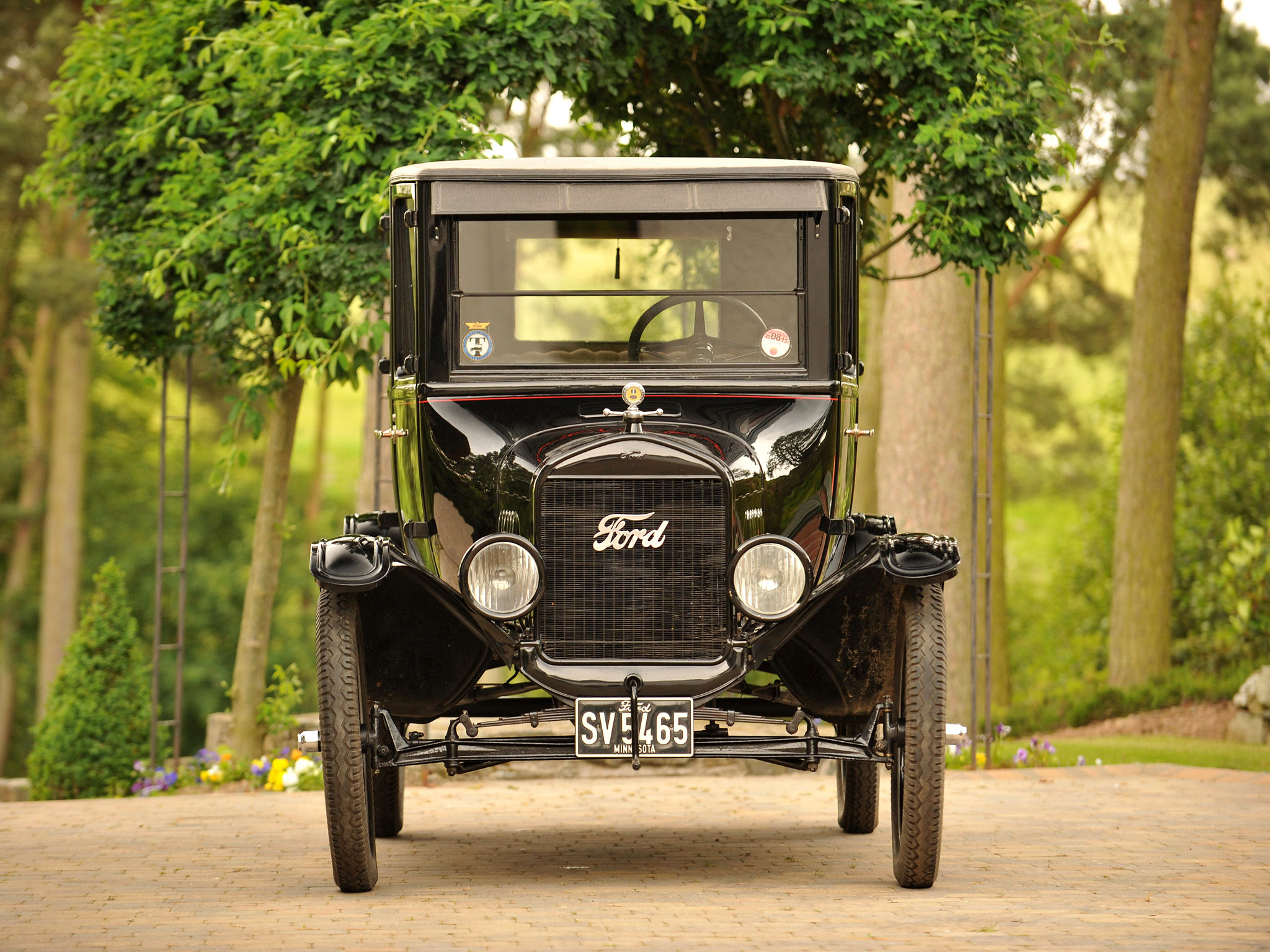 1923, Ford, Model t, Fordor, Sedan, Retro, Hf Wallpaper