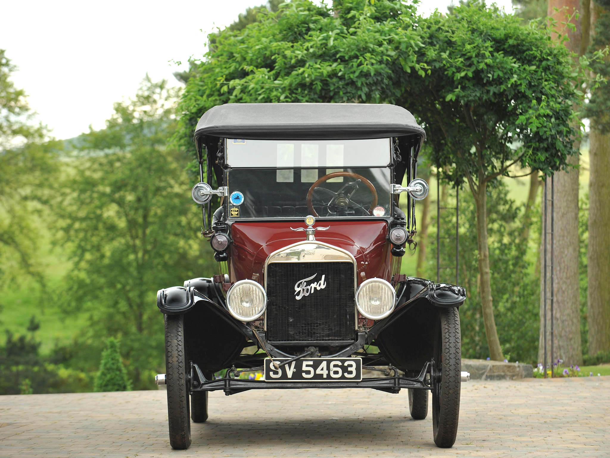 1923, Ford, Model t, Touring, Retro Wallpaper
