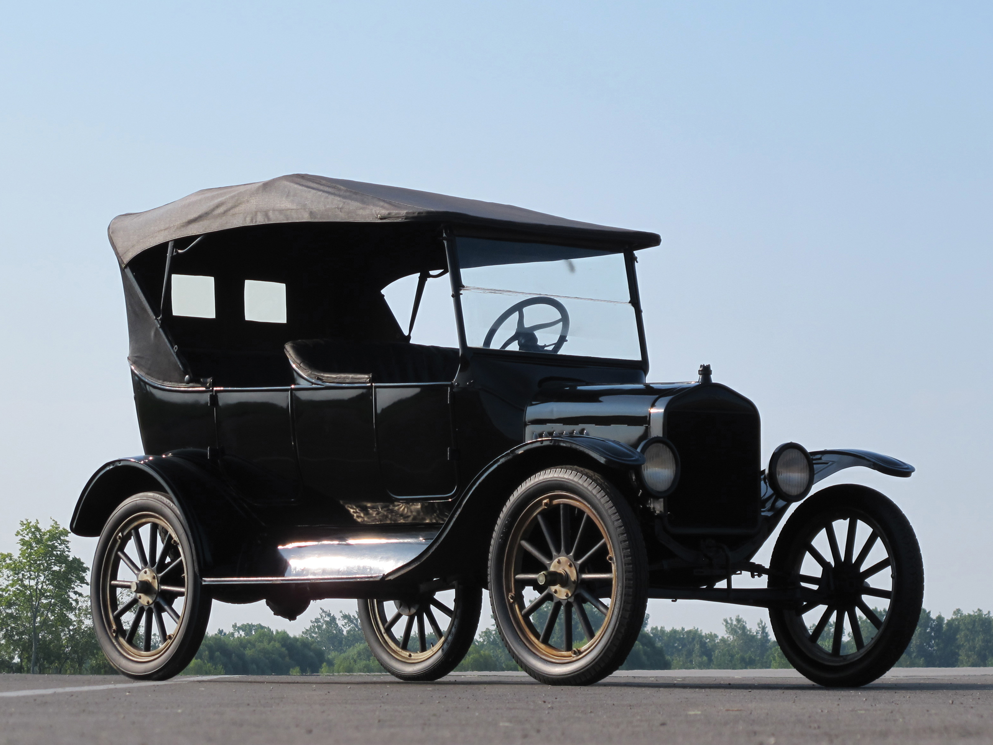 1923, Ford, Model t, Touring, Retro Wallpaper