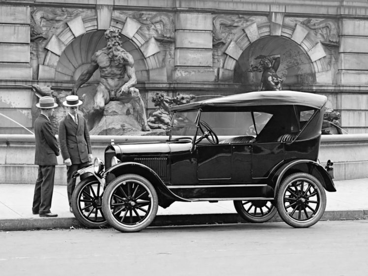 1926, Ford, Model t, Fordor, Touring, Retro HD Wallpaper Desktop Background