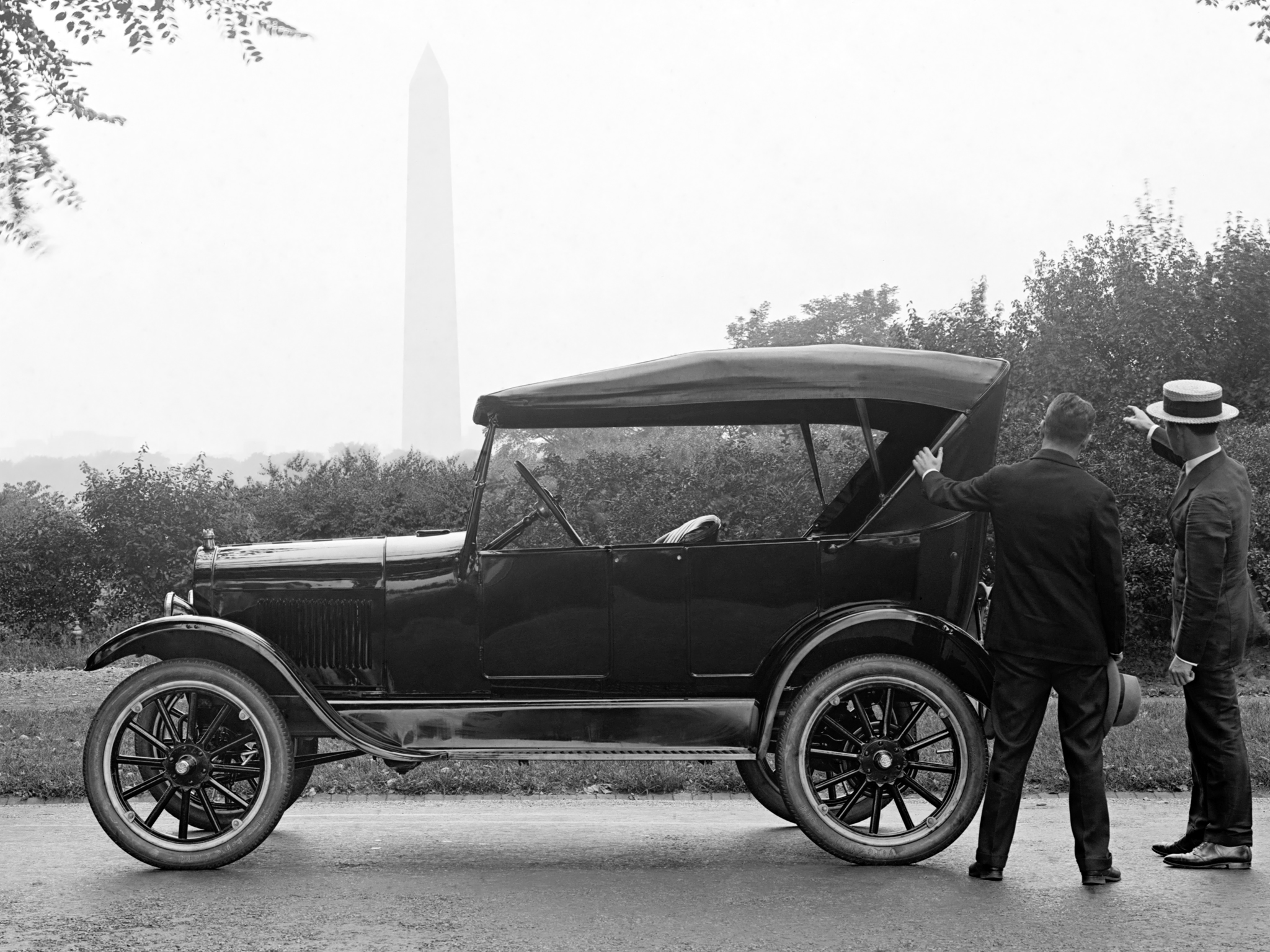 1926, Ford, Model t, Fordor, Touring, Retro, Hf Wallpaper