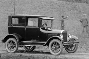 1926, Ford, Model t, Tudor, Sedan, Retro