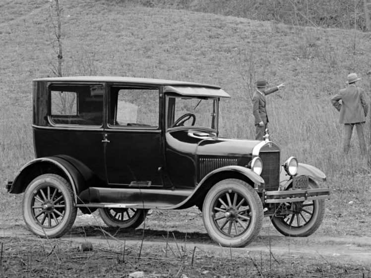 1926, Ford, Model t, Tudor, Sedan, Retro HD Wallpaper Desktop Background