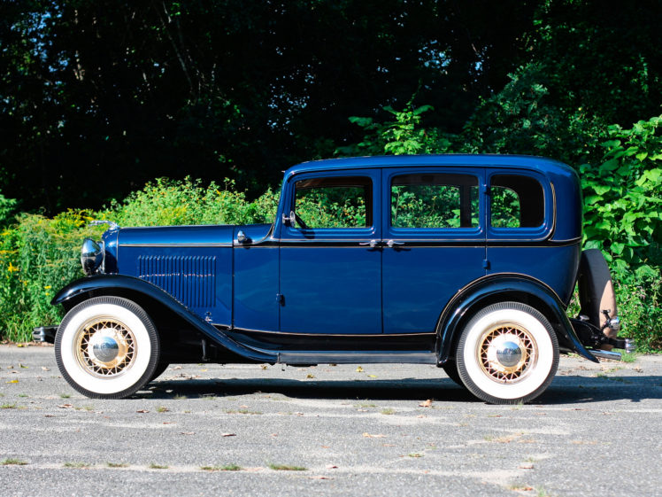 1932, Ford, Model b, Deluxe, Fordor, Sedan, 160, Retro HD Wallpaper Desktop Background