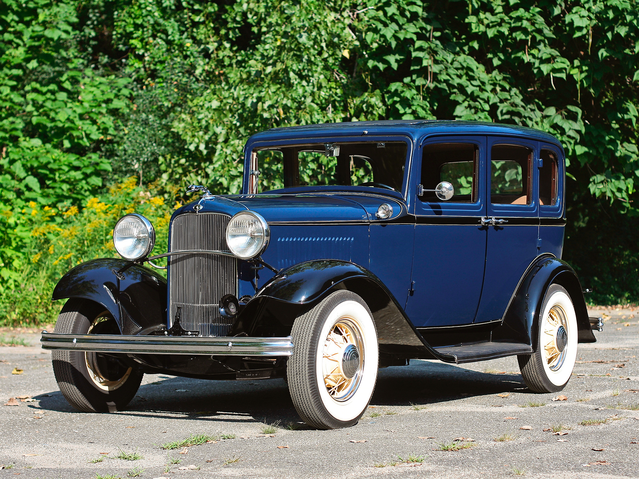 1932, Ford, Model b, Deluxe, Fordor, Sedan, 160, Retro Wallpaper