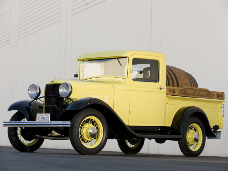 1932, Ford, Model b, Pickup, 7 8, Retro HD Wallpaper Desktop Background
