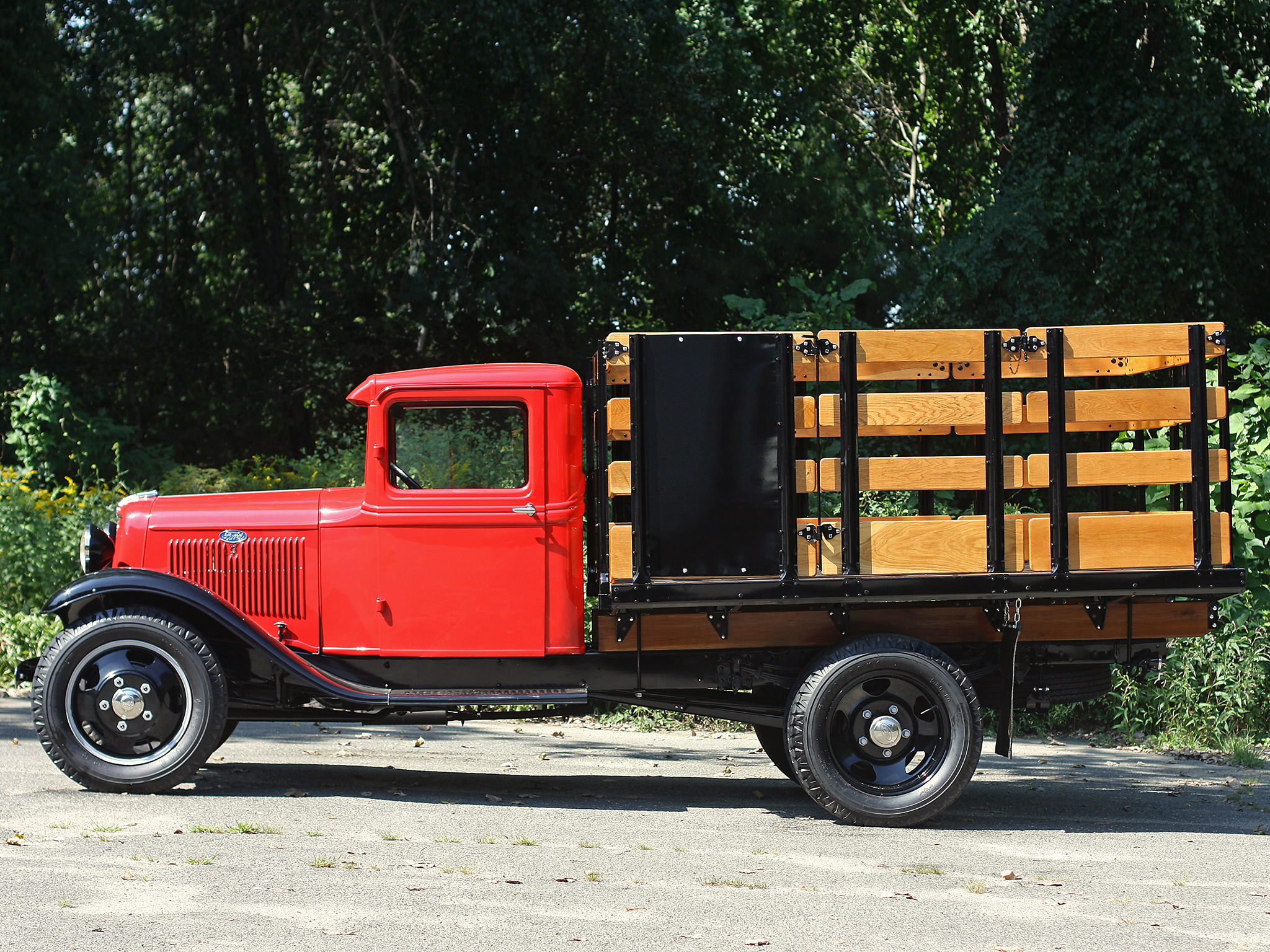 1934, Ford, Model bb, Stake, Truck, Retro, Jh Wallpaper